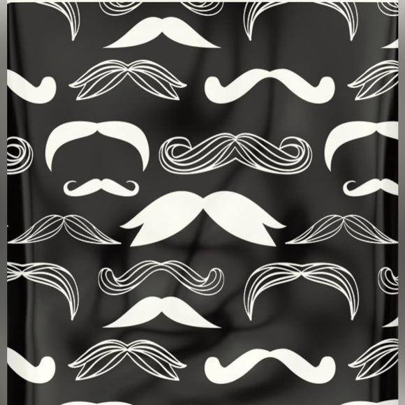 525 items 25-10 x 13 Mustache Waterproof Poly Mailers w 500 Thank You Stickers - Picture 2 of 2